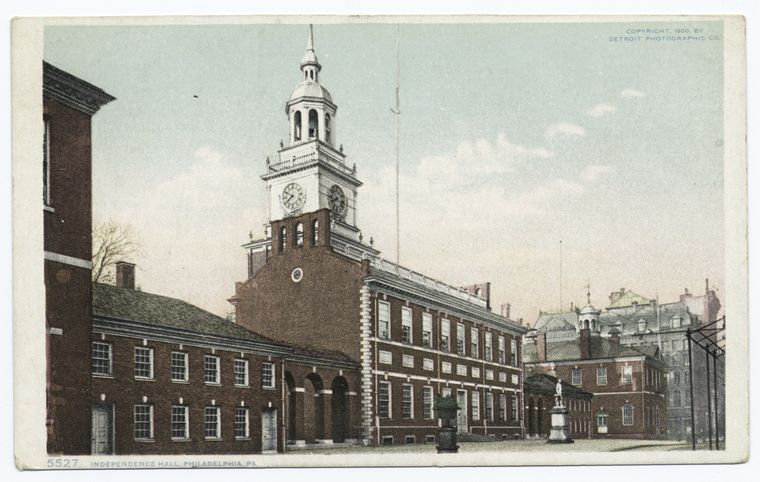 "Independence Hall, Philadelphia, PA." The Miriam and Ira D. Wallach Division of Art, Prints and Photographs: Photography Collection, The New York Public Library.